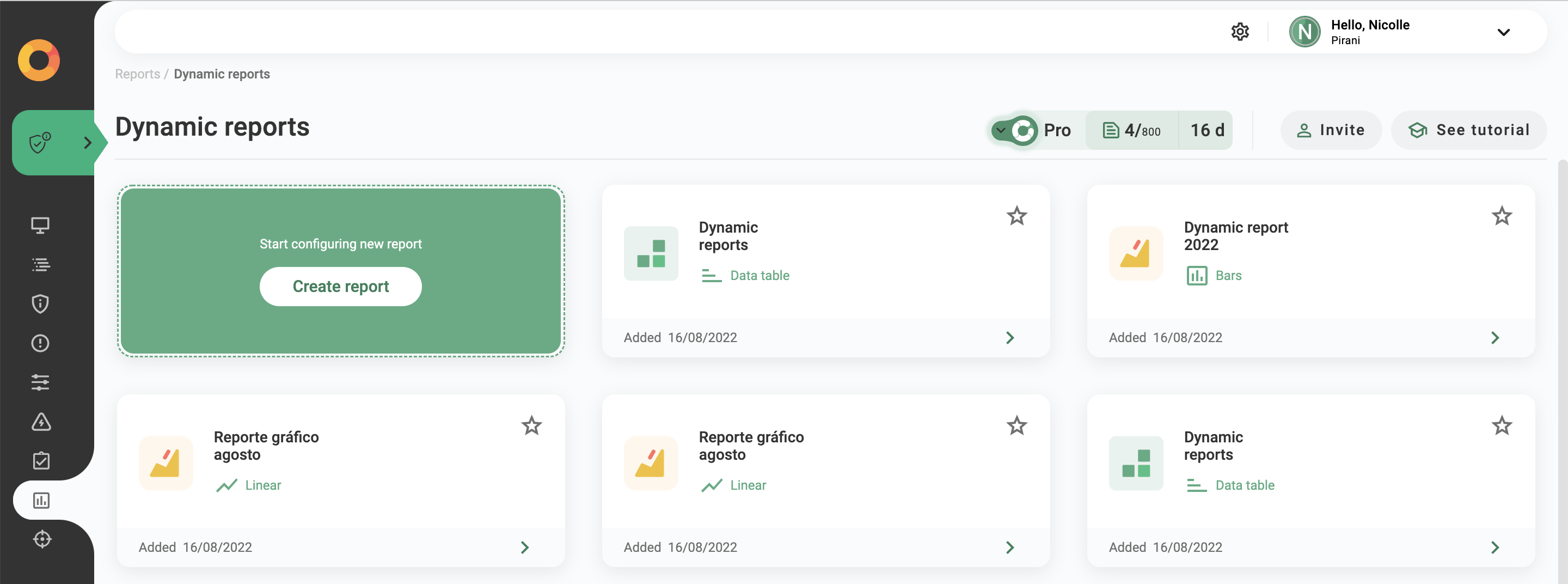 How does the Dynamic Reports module work?